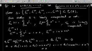 Linear Dependence and Independence With Different Examples | Linear Algebra