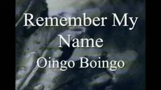 Remember My Name