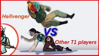 Rank Highlights vs T1 players (S8ulMonK , Argon , Bound and others)
