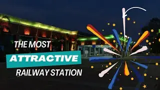 The Most Attractive Railway Station Of Indian Railways Izzatnagar Station Bareilly #trains #vlog