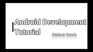Android Application Development Series - 4