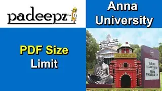 Anna University Latest News Today | Pdf Size Limit | Padeepz