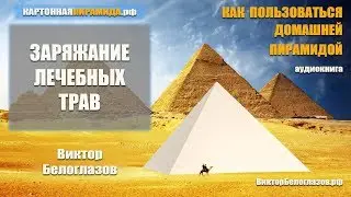 Заряжание лечебных трав в пирамиде. Виктор Белоглазов | How to use the Pyramid