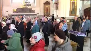 7 04 2023 г. Вечерня в соединении с Литургией Иоанна Златоуста. БЛАГОВЕЩЕНИЕ ПРЕСВЯТОЙ  БОГОРОДИЦЫ