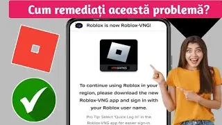 Cum se remediază eroarea de actualizare Roblox VNG |  Cum să remediați problema regiunii Roblox |