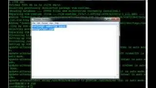 cara install vim di vps debian