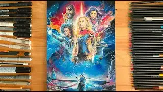 Drawing - The Marvels