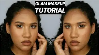 GLAM MAKEUP TUTORIAL | South African YouTuber