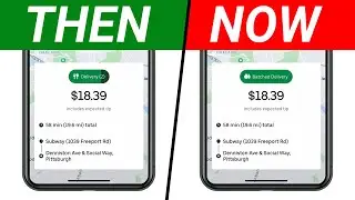 NEW Uber Eats Driver App (TWO New Screens)