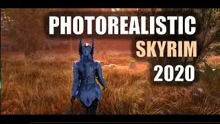 SKYRIM Photorealistic 4K Graphics in 2020!