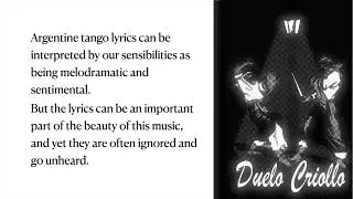 Duelo Criollo in translation revised