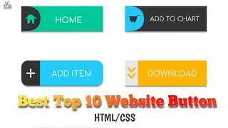 Top 10 website Button HTML, CSS Codding By Bangla Bhai TV// html,  Css, Jscript 2021