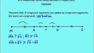 2.5 Addition and Subtraction Properties (Lesson)