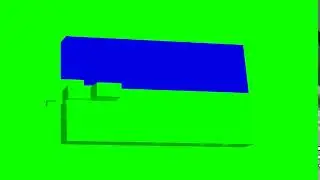 3D CUBES THINGY GREEN SCREEN