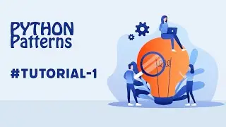 How to draw Patterns in Python using Visual Studio Code | Begginer Python | Tutorial 1