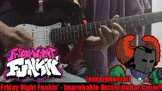 Friday Night Funkin' - Improbable Outset Guitar Cover/Dub (w/tutorial tabs) TRICKY MOD