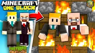 minecraft one block but EVERYTHING goes wrong