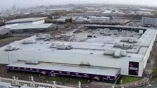 PeeL L&P demolition works to EventCity in readiness for Therme Manchester