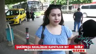 Koza TV team also asked citizens about the airport issue.