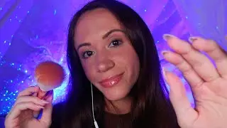 ASMR / 100% Sensitivity Ramble While Brushing Your Face 💤