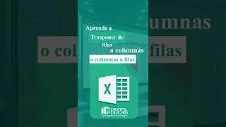 Cómo pasar de filas a columnas o viceversa. #libreoffice #shorts