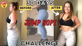 30 DAYS Jump rope challenge | BEFORE & AFTER RESULTS *WOW*
