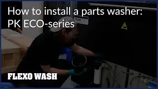 How to install parts washer: PK Eco