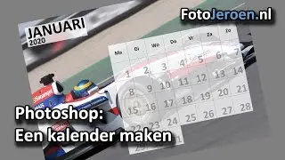 Een kalender maken (Photoshop)