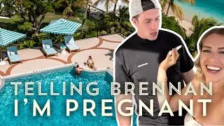 TELLING MY HUSBAND THAT I'M PREGNANT! *funny & raw reaction*