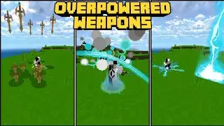 Overpowered Weapons DLC For Minecraft PE/Bedrock 1.21