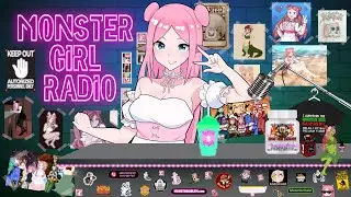 MONSTER GIRL RADIO | Alternate Reality Radio Show: Music, Quiz, Callers and Ads (feat. 20 Guests)