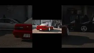 Happy Back Street Car Meeting - S13 Silvia - #nissan #silvia #s13 #drift #shorts