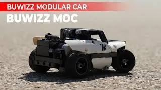 Are LEGO® models fragile? Well, not this one: The unbreakable BuWizz modular car