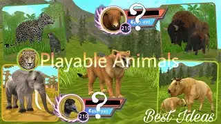 WildCraft - Best Playable Animal Ideas that should be Added by @turborocketgames2351!
