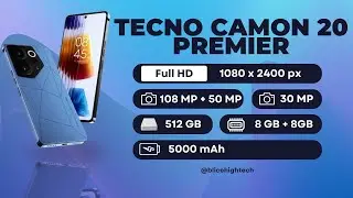 Tecno Camon 20 Premier 5g - Unboxing Et Point De Vue