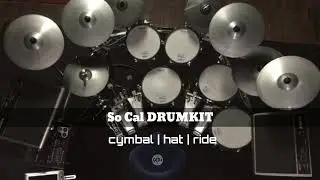 FREE DRUM SAMPLE | SO CAL DRUMKIT | Logic library