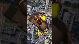 I found Bob the turkey on Google Earth #shorts #map #googleearth #earth #ytshortsvideo