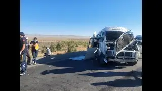 Karaman'da Servis Kaza Yaptı: 1 Ölü, 11 Yaralı
