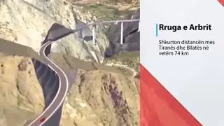 Edi Rama  Në shtratin e RRUGËS SË ARBRIT, që tanimë është hapur në të gjithë gjatësinë e saj