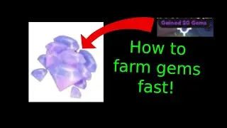 How to farm gems fast! In haze piece | Roblox
