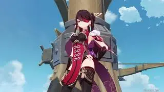Lumine Riding Crux Fleet to Inazuma Cutscene - Genshin Impact