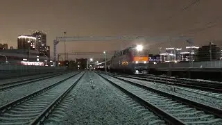 ЧС7-275 с пассажирским поездом №109 Москва - Анапа