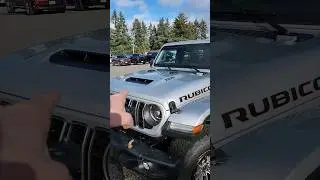The sound of this V8 Jeep will blow your mind 🤯 #jeepwranglerrubicon #offroading #2024jeep392