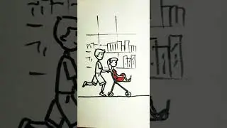 HOW TO DRAW A SHOPPING | lovestory|  РИСУЕМ СОВМЕСТНЫЙ ШОПИНГ #Shorts
