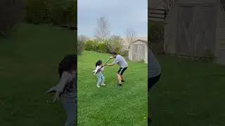 Showing my daughter why polearms are the best #shorts