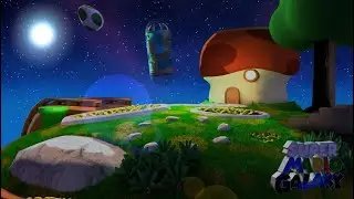 Super Mario Galaxy Speedrun “Luigi on the roof” Good Egg Galaxy 26.9