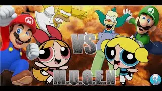 MUGEN - Request by Matt24 - Team Blossom VS Team Bubbles