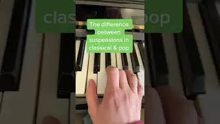 Learn Music Theory : The Difference Between Suspensions In Classical And Pop #musictheory #chords
