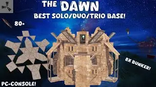 THE DAWN TUTORIAL•BEST SOLO/DUO/TRIO RUST BASE•CHEAP•8XBUNKER•MINI CHINA WALL•WIDEGAP• RUSTBASE 2024