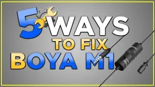 5 WAYS to Fix BOYA-M1 || MIC isn't Working (Error)